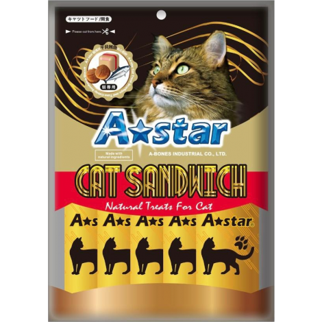 ASTAR-貓薄荷-干貝鮪魚夾心餡餅20gx5入