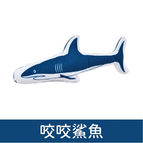 沛啾_貓玩具_咬咬鯊魚
