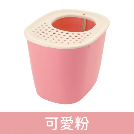 拉普蕾_貓砂籃_可愛粉