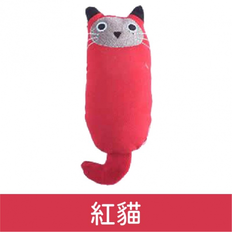 Amy carol_貓咪玩具_紅貓