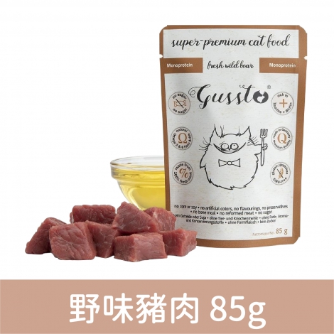 gussto_惡魔喵_野味豬肉魚85g