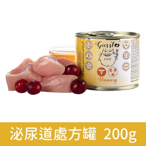 gussto_惡魔喵_泌尿道處方罐  200g