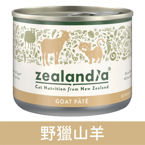 狂野天廚-經典貓咪無穀主食罐_野獵山羊 185g