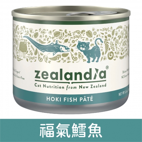 狂野天廚-經典貓咪無穀主食罐_福氣鱈魚185g