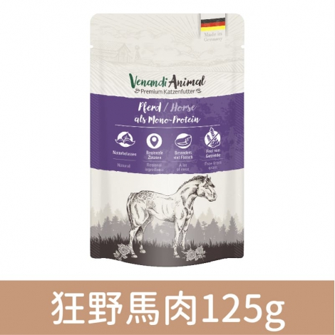貓王_貓罐_狂野馬肉125g