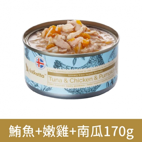 冰島_貓罐_鮪魚+嫩雞+南瓜170g