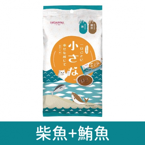 喵樂_小小肉泥條_柴魚+鮪魚