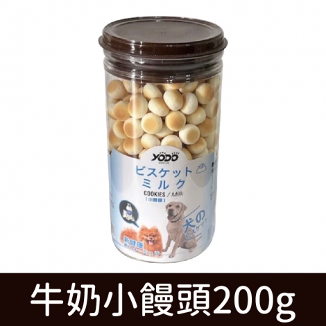 優逗_狗零食_牛奶小饅頭200g