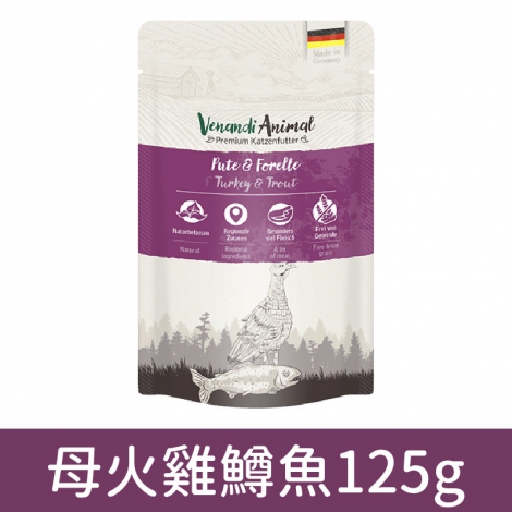 貓王_貓罐_33113母火雞鱒魚125g