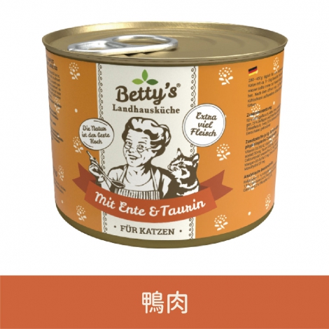 蓓蒂奶奶_貓罐_鴨肉