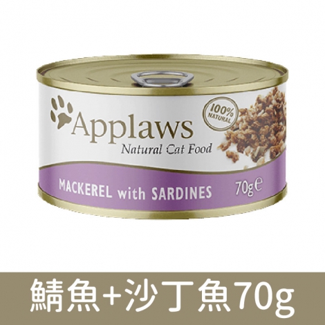 愛普士_貓罐_鯖魚+沙丁魚70g