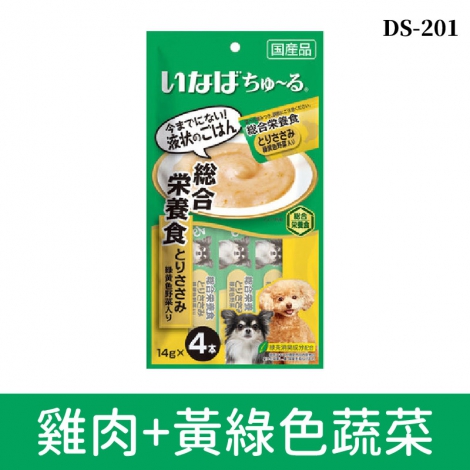 inaba_汪啾嚕_DS-201雞肉+黃綠色蔬菜