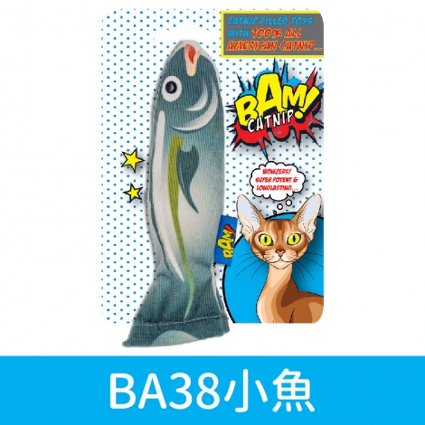 BAM_特濃貓草玩具_BA38小魚