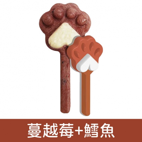 驕傲貓_貓掌凍乾棒棒糖_蔓越莓+鱈魚