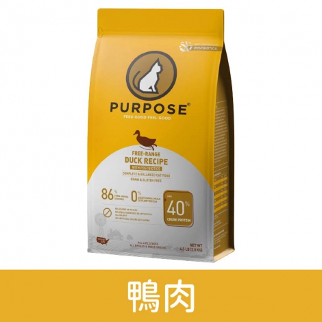璞斯_purpose_無穀貓糧_鴨肉