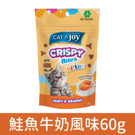 喵饗-貓咪脆餅_鮭魚牛奶風味60g