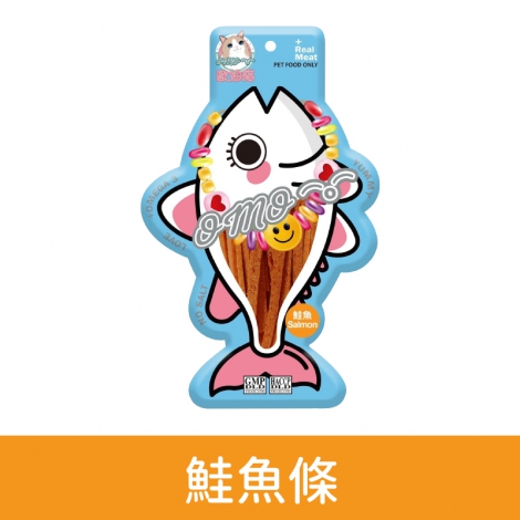 歐姆貓胖胖魚貓零食_鮭魚條