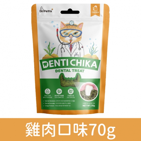 沛特拉醫生_貓咪潔牙餅-雞肉70g