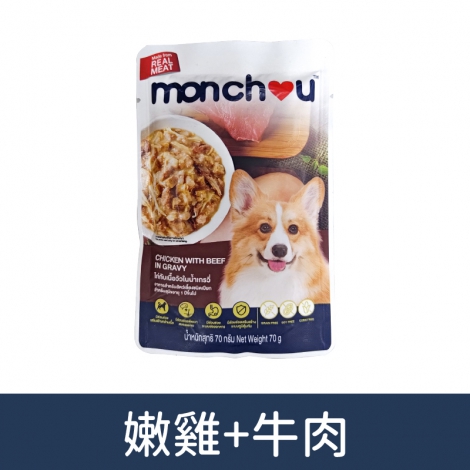 萌啾-真肉煲_嫩雞+牛肉