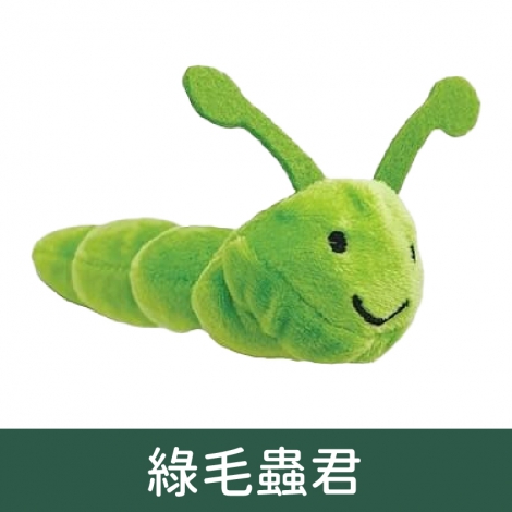 奧咪樂-貓草玩具_W641綠毛蟲君