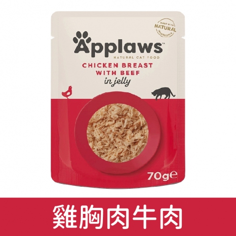 愛柏思-Applaws-貓餐包_雞胸肉牛肉
