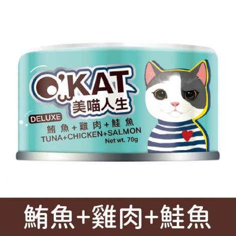 美喵人生_跳舞罐_OK552鮪魚+雞肉+鮭魚70g