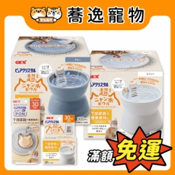 GEX 下部尿路軟水碗 貓咪飲水碗 水碗 高腳碗 軟水陶瓷 貓型 軟水碗 貓碗 寵物碗