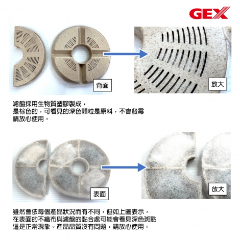 濾棉公告