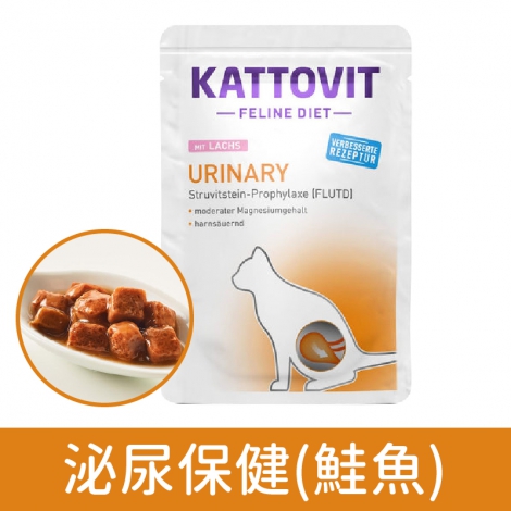 康特維-KATTOVIT-貓罐&貓餐包85g_泌尿保健(鮭魚)