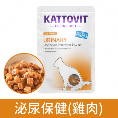 康特維-KATTOVIT-貓罐&貓餐包85g_泌尿保健(雞肉)