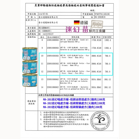 迷幻貓_處方罐_2025檢疫證