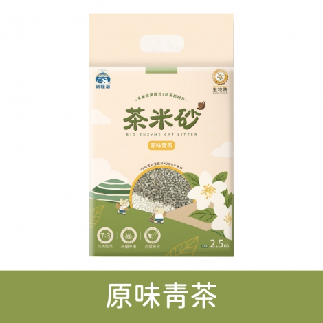 飼糧倉-茶米砂_原味青茶