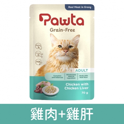 波塔Pawta-貓主食餐包_2雞肉+雞肝