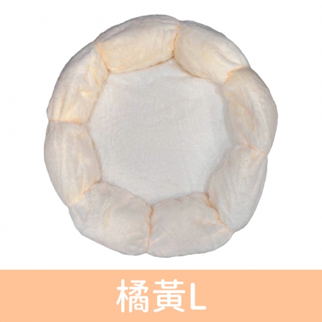 阿毛Among-花朵寵物睡窩_橘黃L
