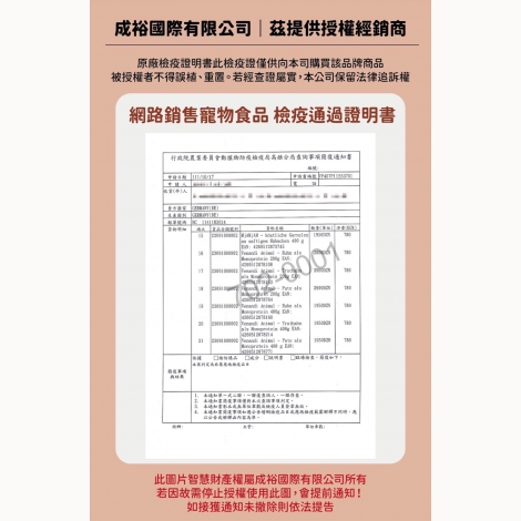 成裕-檢疫報告-貓王-20221123