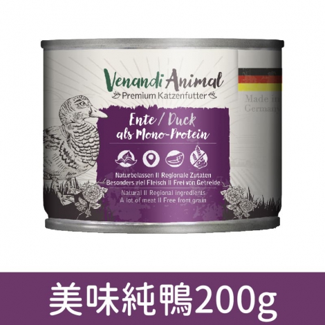 貓王_貓罐_美味純鴨200g