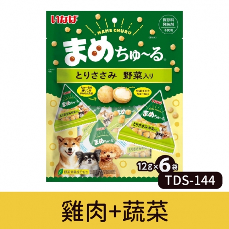 INABA_(犬)啾嚕球_TDS-142雞肉+蔬菜