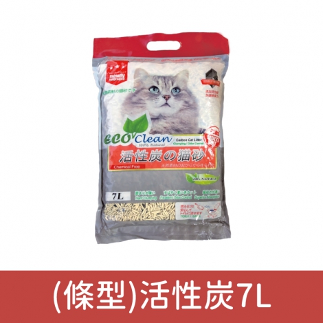 艾可-Eco-貓砂_(條型)活性炭7L