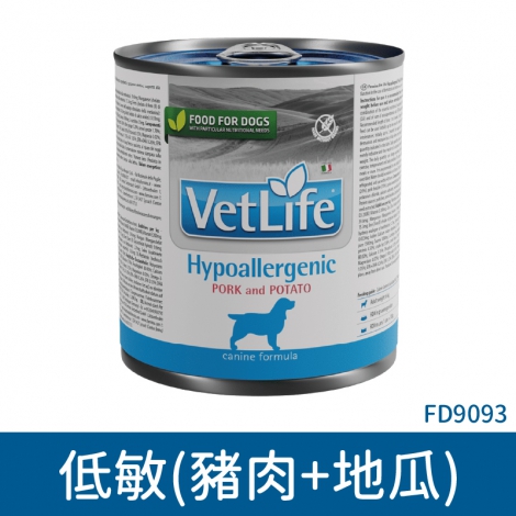 法米納_處方犬罐_【處方】8.低敏(豬肉+地瓜)300g
