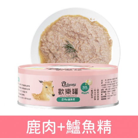 歡樂罐_貓罐_鹿肉+鱸魚精