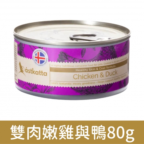 冰島_貓罐_雙肉嫩雞與鴨80g