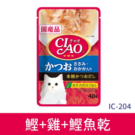 CIAO-巧餐包_IC-204鰹+雞+鰹魚乾