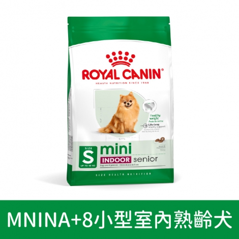 皇家ROYAL CANIN-狗狗飼料_MNINA+8小型室內熟齡犬