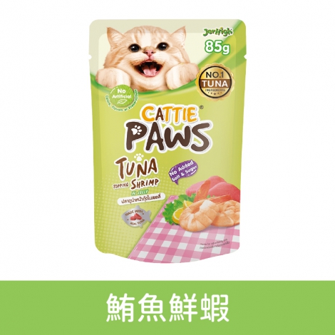 小P-CATTIE PAWS-抓抓貓餐包_IPC-304鮪魚鮮蝦