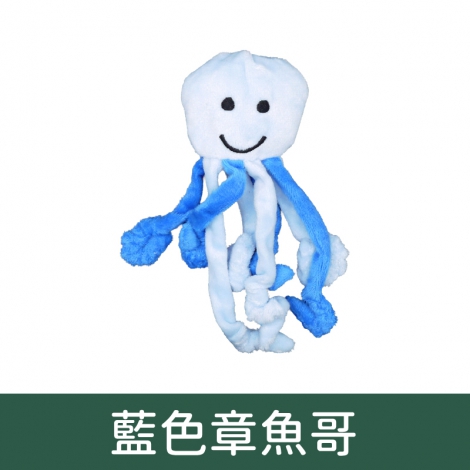 奧咪樂-貓草玩具_M2140藍色章魚哥