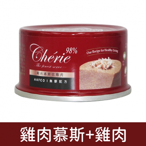 法麗_貓罐_(紅)雞肉慕斯+雞肉