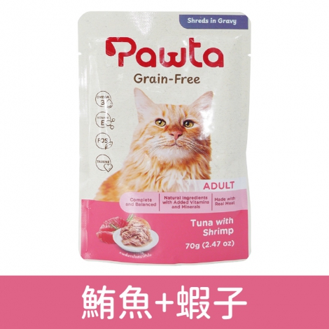 波塔Pawta-貓主食餐包_按鈕圖_4鮪魚+蝦子
