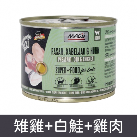 馬克_貓罐_MA-0134雉雞+白鮭+雞肉