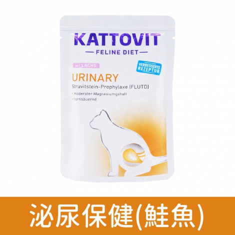 康特維-KATTOVIT-貓餐包85g_泌尿保健(鮭魚)