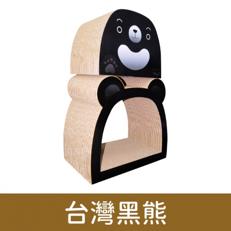 酷酷貓抓板_按紐圖_04-21 台灣黑熊